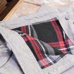 NWT Guide Gear flannel lined grey canvas pants
